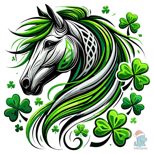 St Patrick's Day Horse Lucky - DTF Transfer