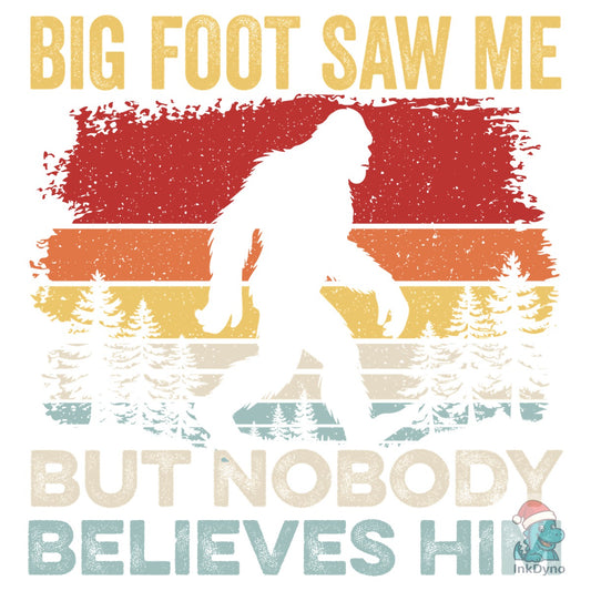 Bigfoot Graphic T-shirt - DTF Transfer