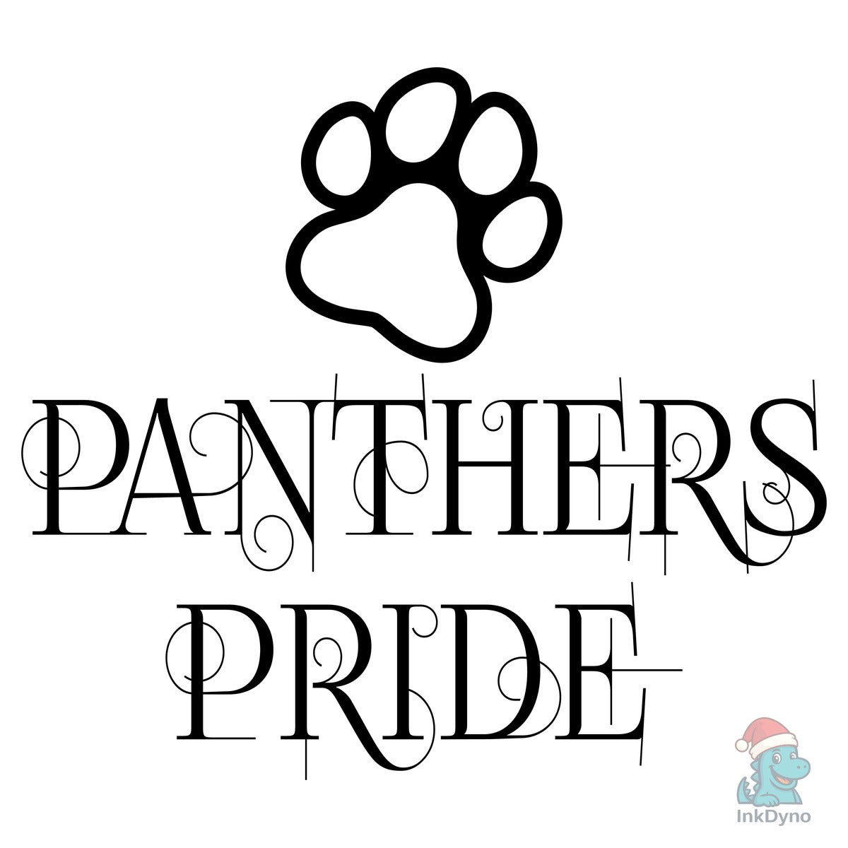Panthers Pride Vector Design for T Shirt