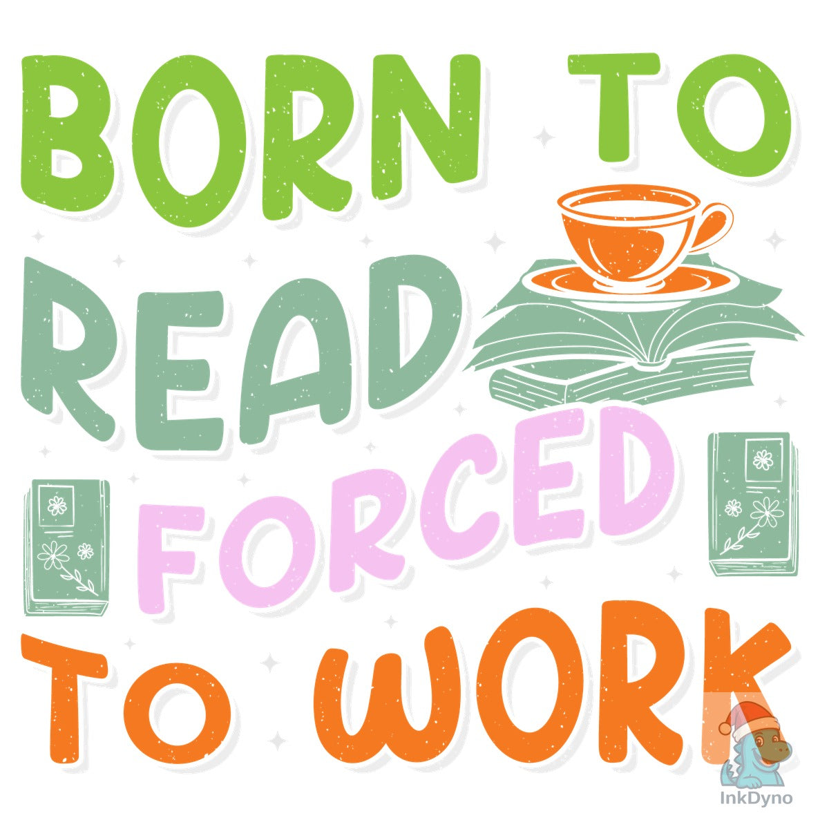 Forced to Work Reading Sublimation Shirt