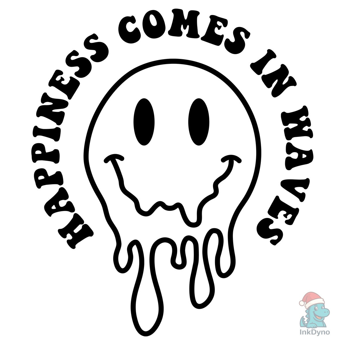 Happiness Comes in Waves Wavy