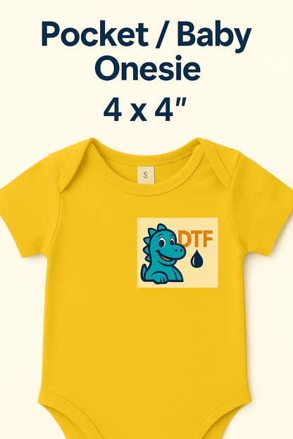 Custom DTF Transfers by Size