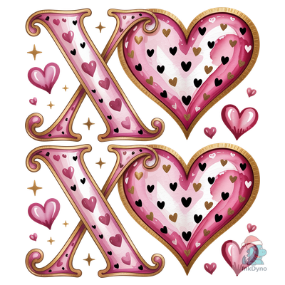 Valentines Design 100 — DTF Transfer – Ready to Press (Valentines) (ID 100827)