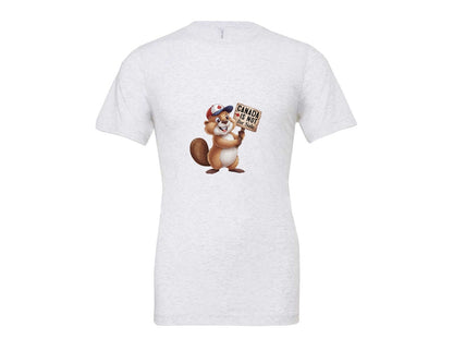 brand:Bella Canvas|color:Ash Grey|Canada Is Not For Sale Maple Leaf 2 Graphic T-Shirt