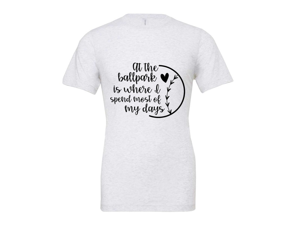 brand:Bella Canvas|color:Ash Grey|Baseball Mom Softball Mom 2 Graphic T-Shirt