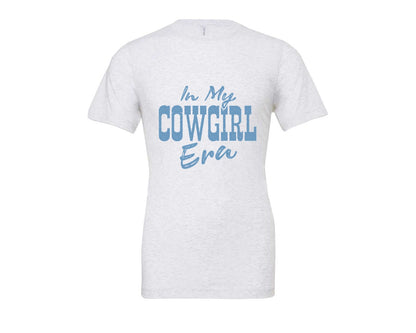 brand:Bella Canvas|color:Ash Grey|Western Cowgirl 7 Graphic T-Shirt