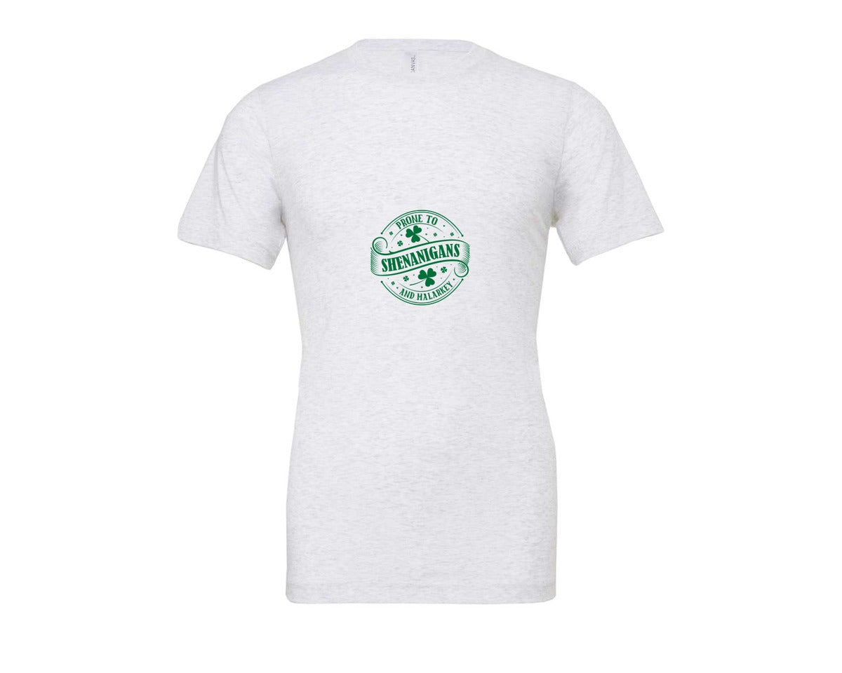 brand:Bella Canvas|color:Ash Grey|St Patricks Day Quotes 18 Graphic T-Shirt
