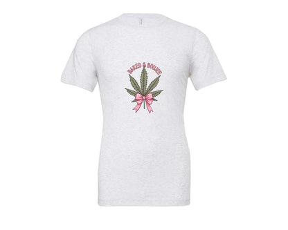 brand:Bella Canvas|color:Ash Grey|Baked Boujee Funny Graphic T-Shirt