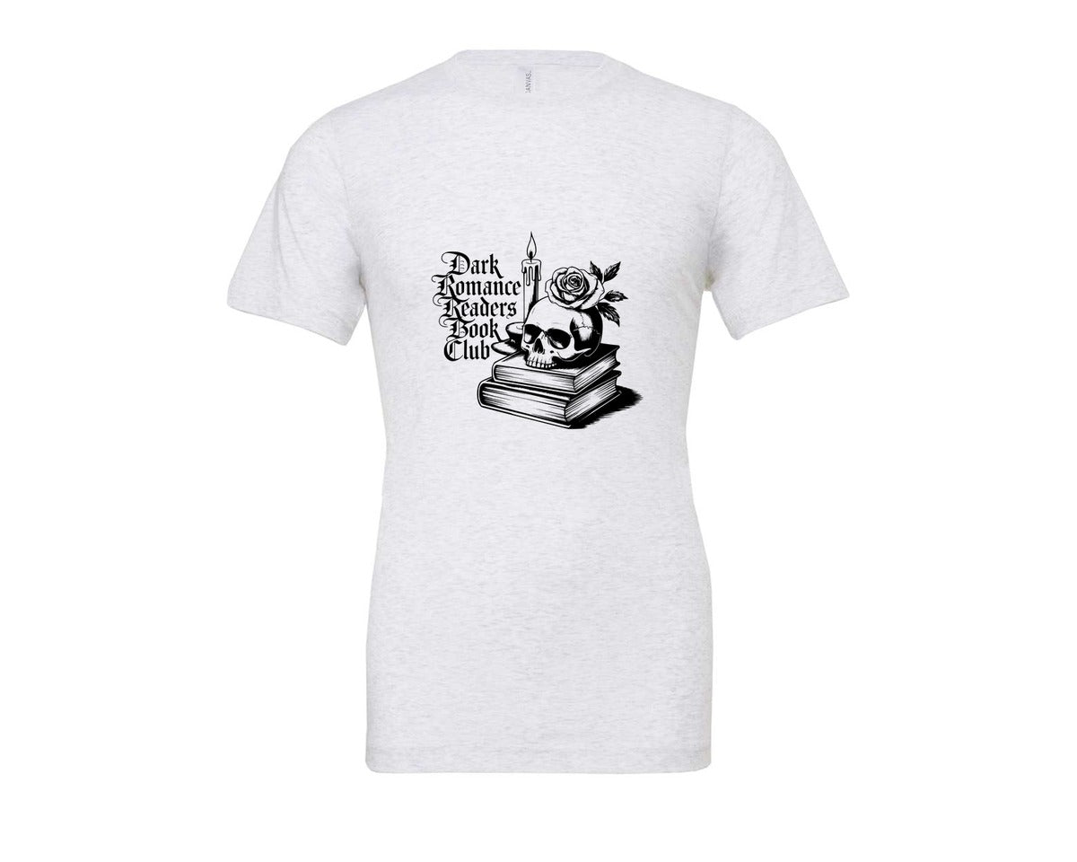 brand:Bella Canvas|color:Ash Grey|Dark Romance Readers Book Club T Shi Graphic T-Shirt