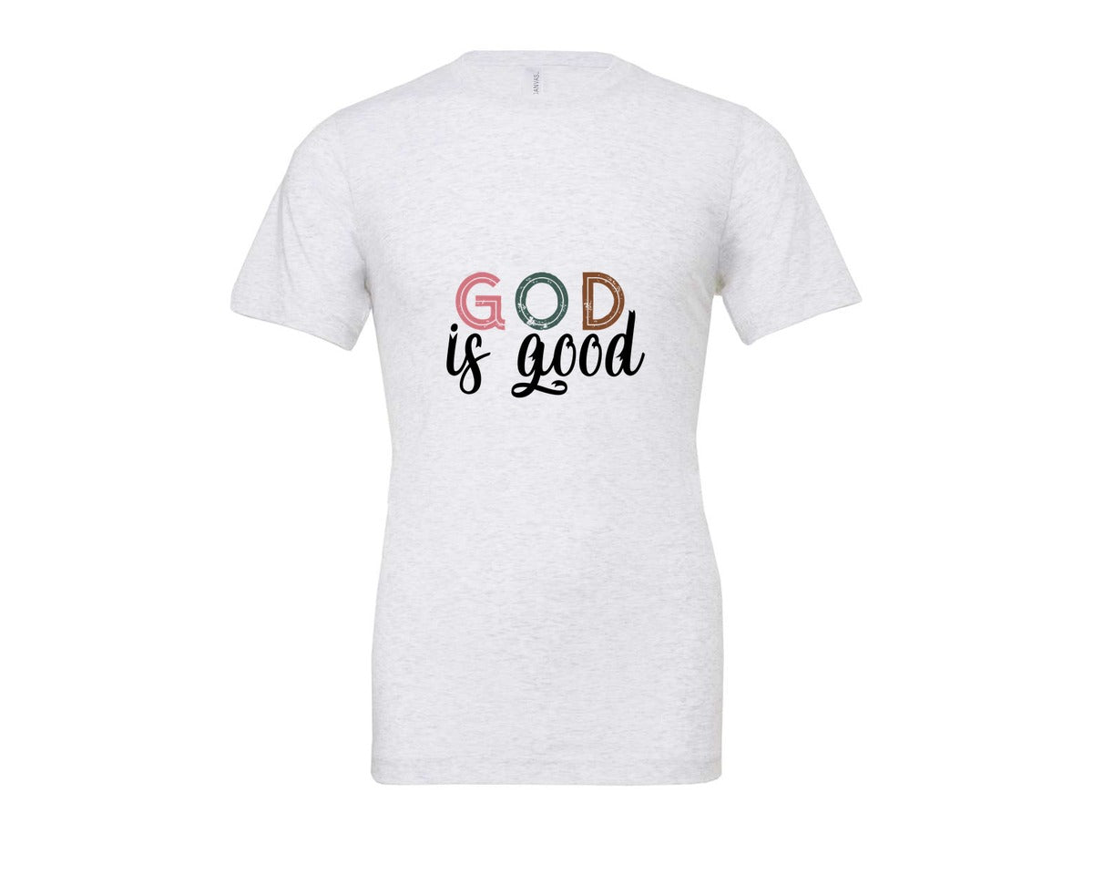 brand:Bella Canvas|color:Ash Grey|Boho Christian Religious Graphic T-Shirt