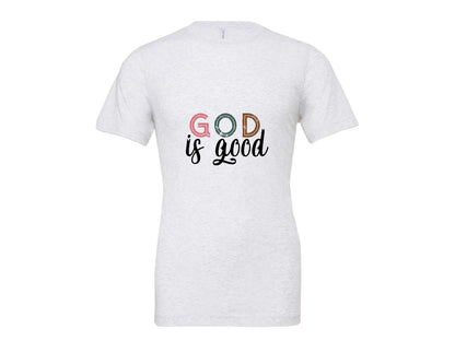 brand:Bella Canvas|color:Ash Grey|Boho Christian Religious Graphic T-Shirt