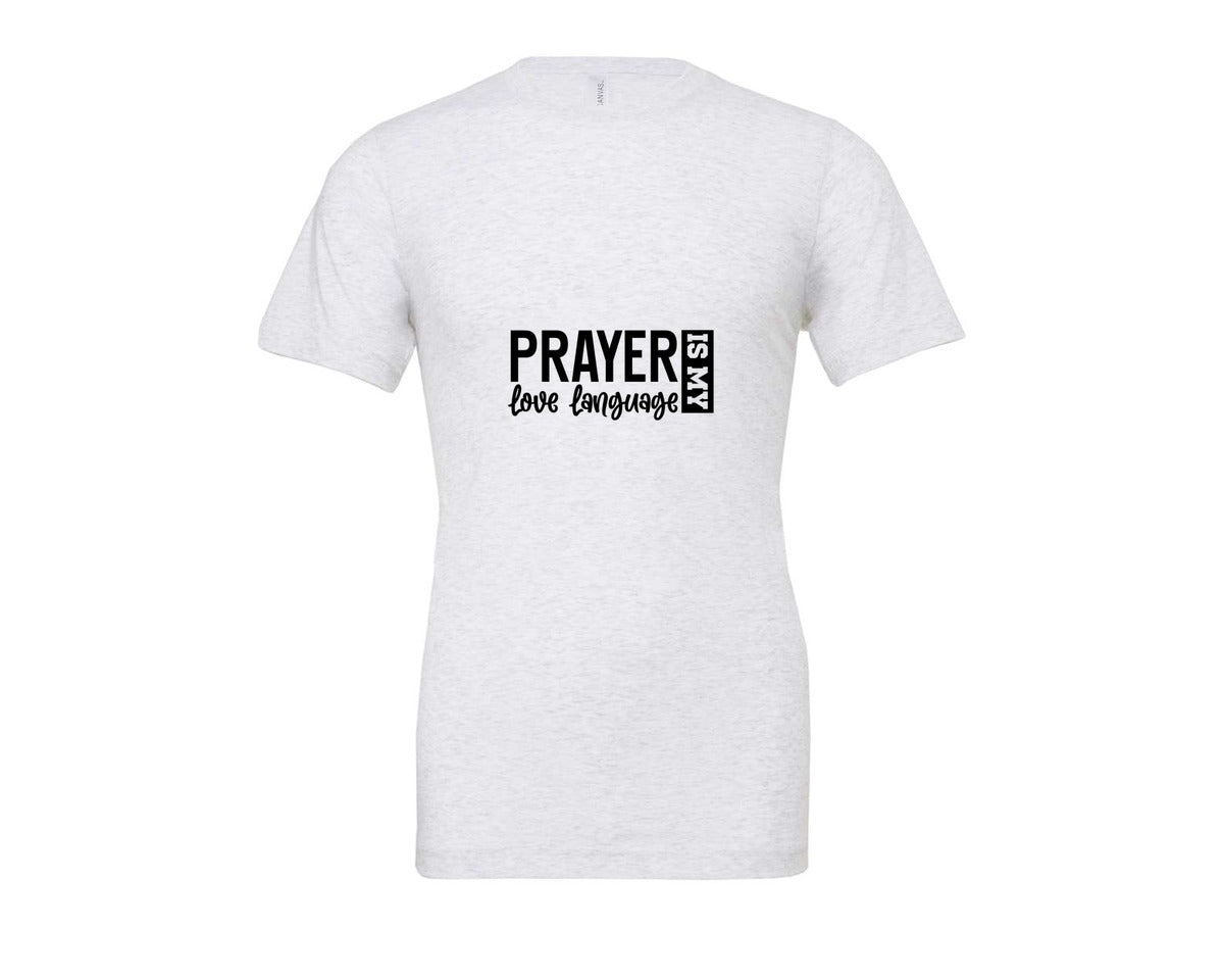 brand:Bella Canvas|color:Ash Grey|Pray With Me Christian Front Back Graphic T-Shirt