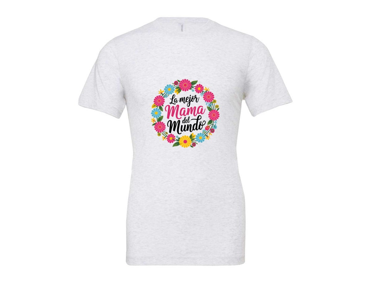 brand:Bella Canvas|color:Ash Grey|Spanish Mothers Day 6 Graphic T-Shirt