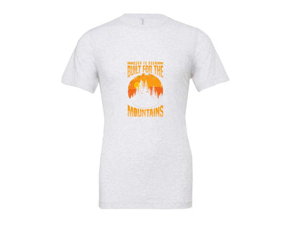 brand:Bella Canvas|color:Ash Grey|Wild Life Experience Mountain Hiking Tee 6 Graphic T-Shirt