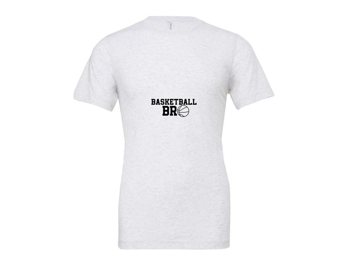 brand:Bella Canvas|color:Ash Grey|Basketball Bro 2 Graphic T-Shirt