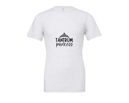 brand:Bella Canvas|color:Ash Grey|Tantrum Princess Graphic T-Shirt