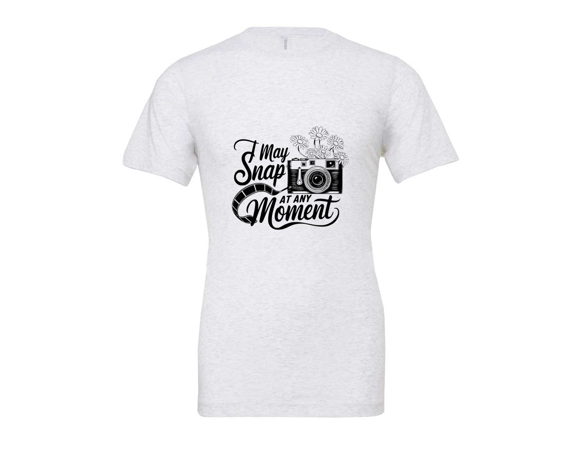 brand:Bella Canvas|color:Ash Grey|I May Snap At Any Moment T Shirt Des Graphic T-Shirt
