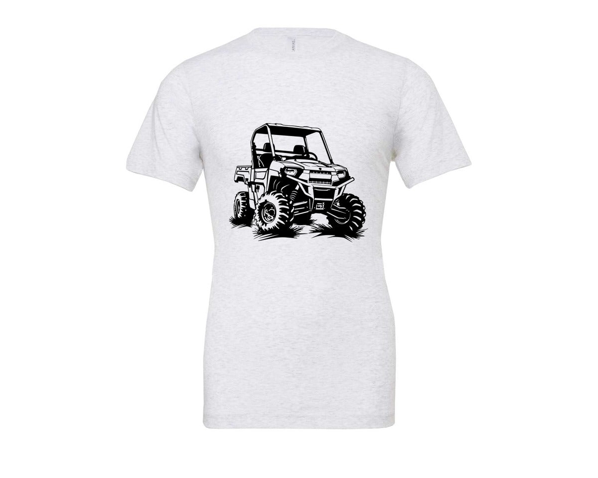 brand:Bella Canvas|color:Ash Grey|Atv Atv Riding Graphic T-Shirt