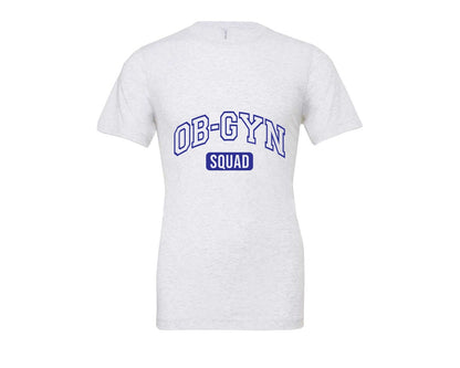 brand:Bella Canvas|color:Ash Grey|Ob Gyn Onc Squad At Your Cervix Graphic T-Shirt