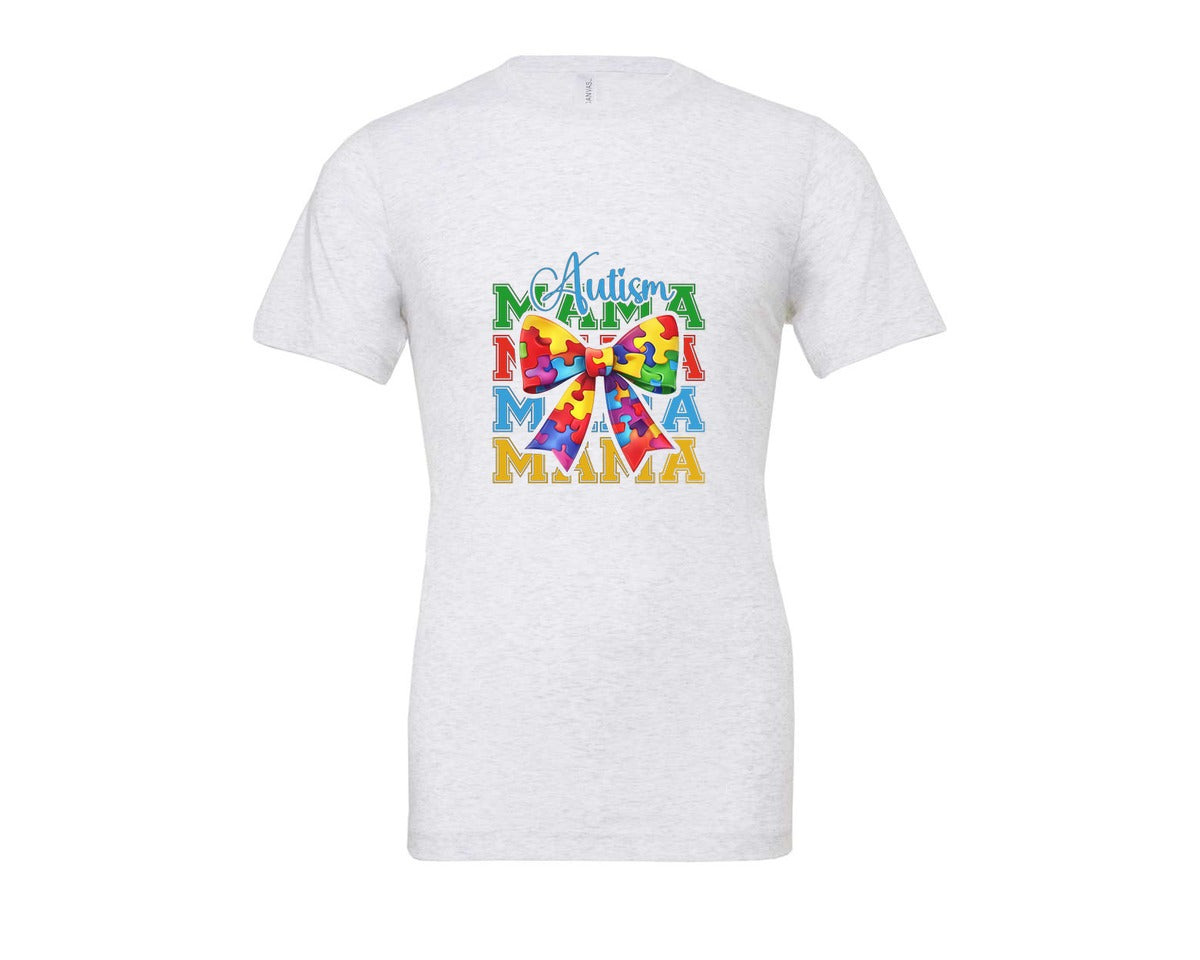 brand:Bella Canvas|color:Ash Grey|Autism Awareness Autism Graphic T-Shirt