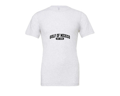 brand:Bella Canvas|color:Ash Grey|Gulf Of Mexico T Shirt Gulf Of Mexico 2 Graphic T-Shirt