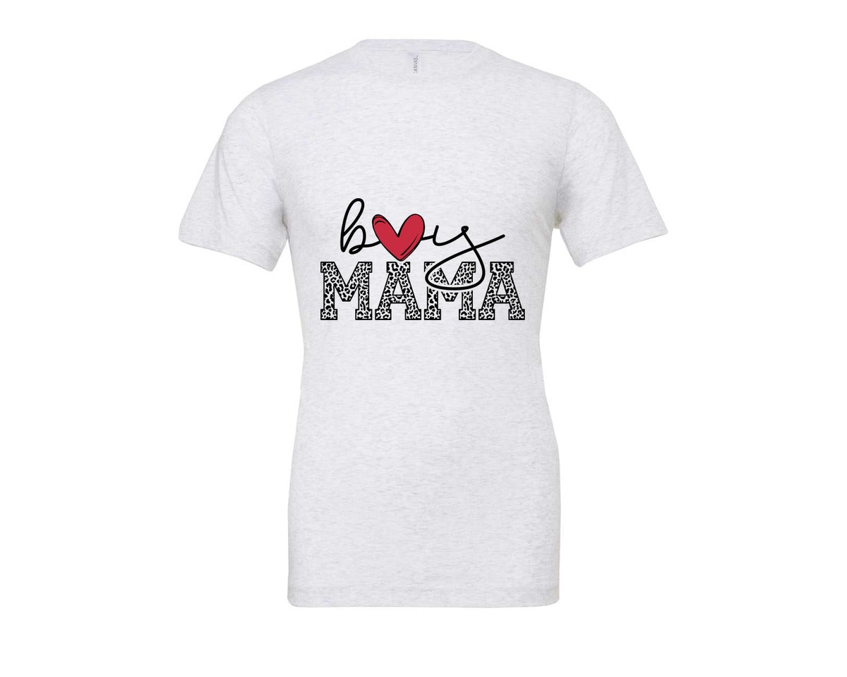 brand:Bella Canvas|color:Ash Grey|Boy Mama Mama Boy 2 Graphic T-Shirt