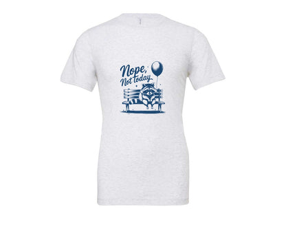 brand:Bella Canvas|color:Ash Grey|Nope Not Today Design 47 Graphic T-Shirt