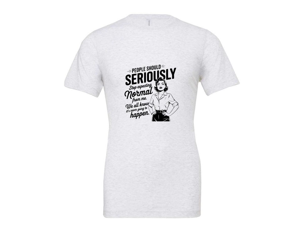 brand:Bella Canvas|color:Ash Grey|Vintage Funny Trendy Woman Shirt Design Graphic T-Shirt