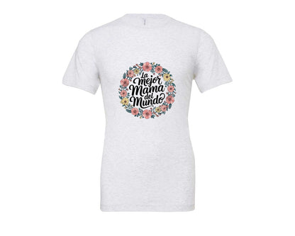 brand:Bella Canvas|color:Ash Grey|Spanish Mothers Day 5 Graphic T-Shirt