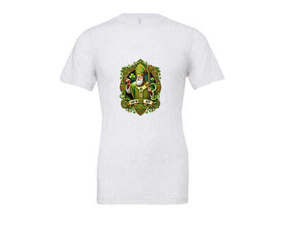 brand:Bella Canvas|color:Ash Grey|St Patricks Day Saint Patrick Graphic T-Shirt