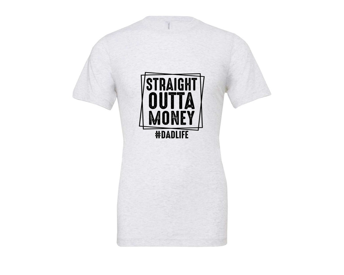 brand:Bella Canvas|color:Ash Grey|Dad Fathers Day 5 Graphic T-Shirt