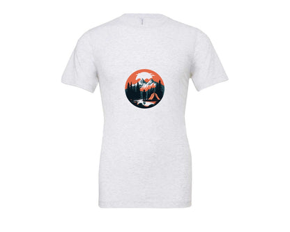 brand:Bella Canvas|color:Ash Grey|Camping T Shirt Vector Design 6 Graphic T-Shirt