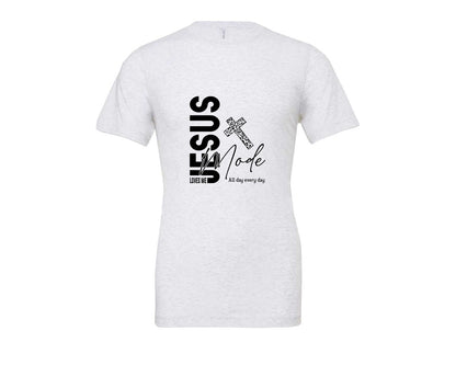 brand:Bella Canvas|color:Ash Grey|Jesus Loves Me Love Like Jesus Graphic T-Shirt