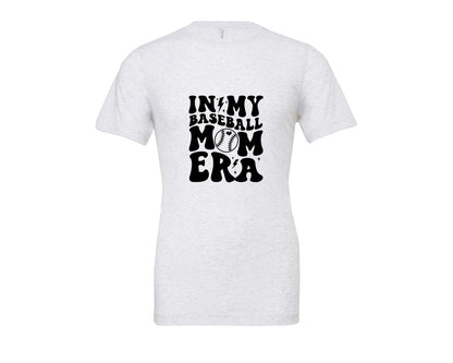 brand:Bella Canvas|color:Ash Grey|Retro Sports Mom In My Mom Era Graphic T-Shirt