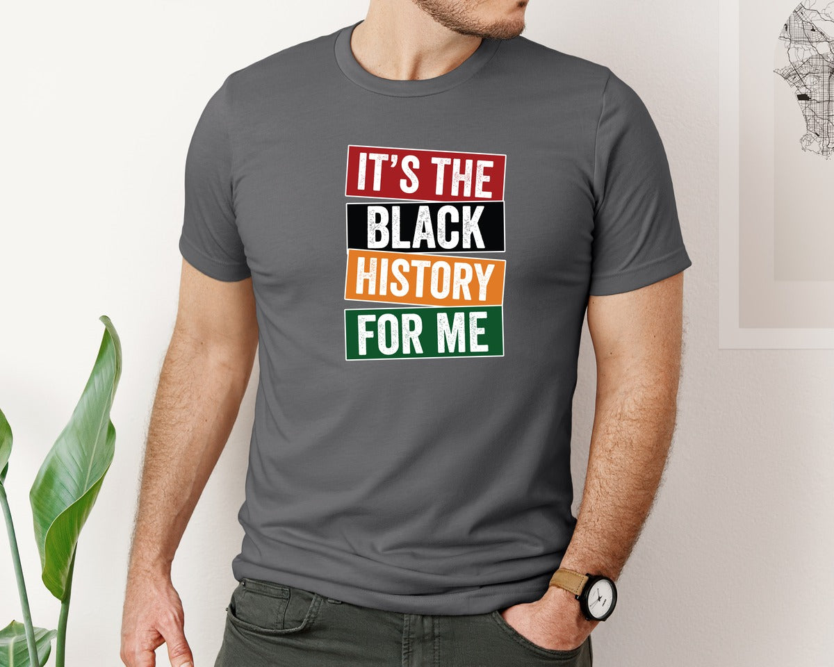 brand:Bella Canvas|color:Asphalt|Black History Month T Shirt Design Vol21 Graphic T-Shirt