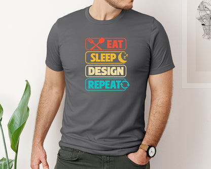 brand:Bella Canvas|color:Asphalt|Architect Architecture T Shirt Design 157 Graphic T-Shirt