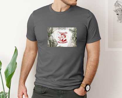 brand:Bella Canvas|color:Asphalt|Mamacita Needs A Margarita 26 Graphic T-Shirt