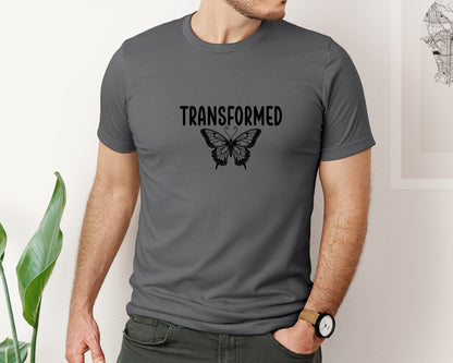 brand:Bella Canvas|color:Asphalt|Boho Christian Sleeve Design Graphic T-Shirt