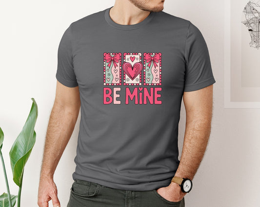 Be Mine Valentines Day Bow 2 Graphic T-Shirt