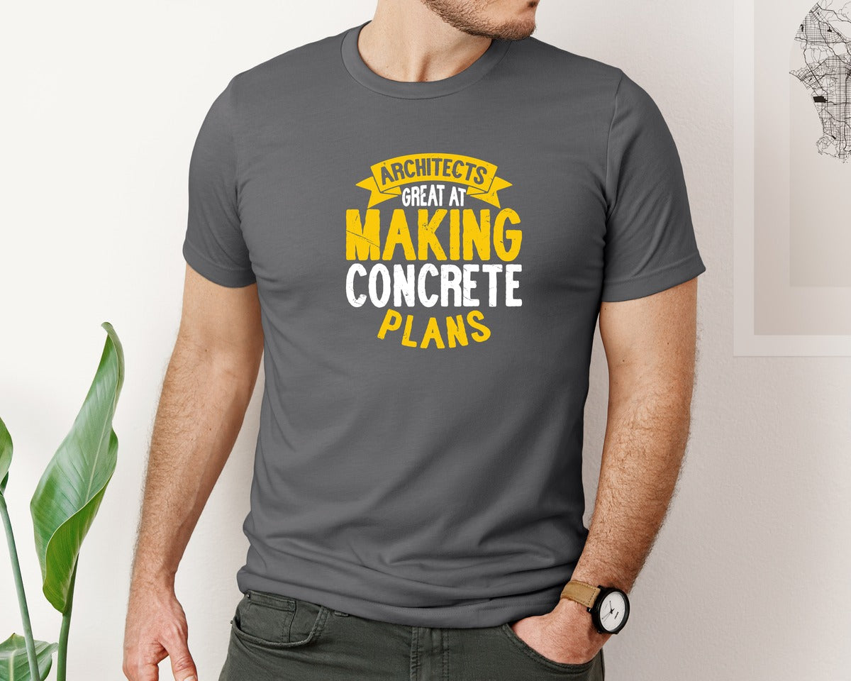 brand:Bella Canvas|color:Asphalt|Architect Architecture T Shirt Design 68 Graphic T-Shirt
