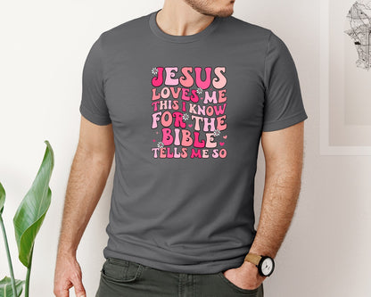 brand:Bella Canvas|color:Asphalt|Christian Kids Graphic T-Shirt