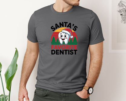 brand:Bella Canvas|color:Asphalt|Santa Christmas T Shirt Design 47 Graphic T-Shirt