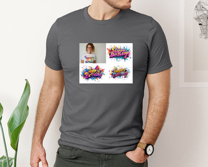 brand:Bella Canvas|color:Asphalt|Happy Birthday T Shirt Design 69 Graphic T-Shirt