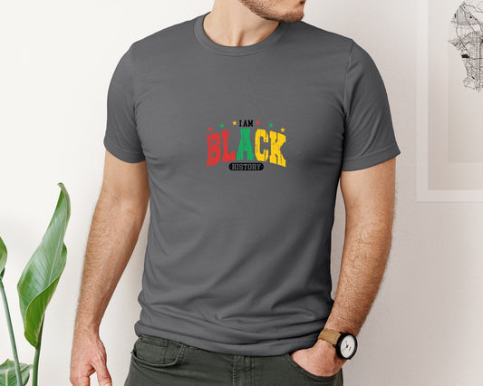 I Am Black History Svgpng Graphic T-Shirt