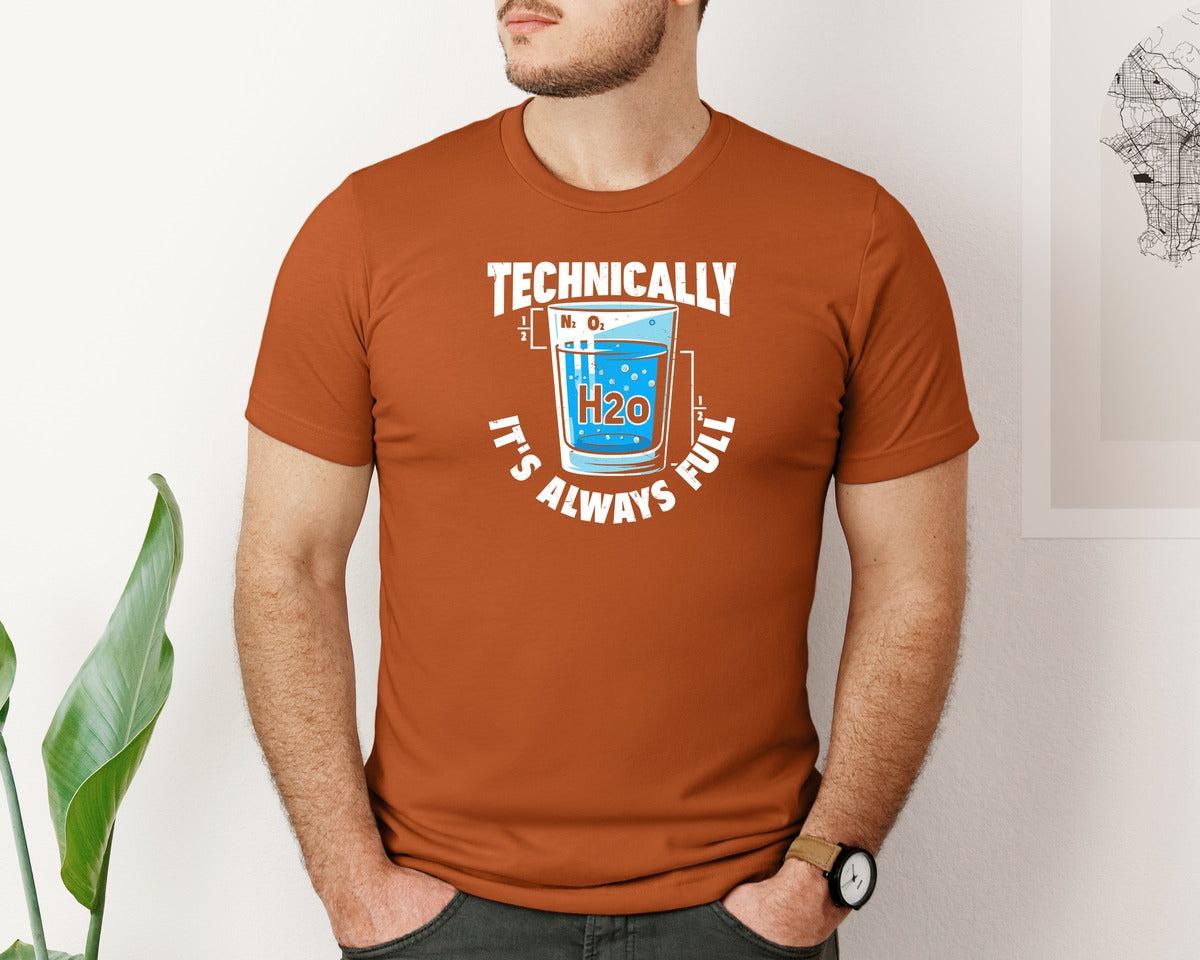 brand:Bella Canvas|color:Autumn|Science Humor T Shirt Graphic T-Shirt