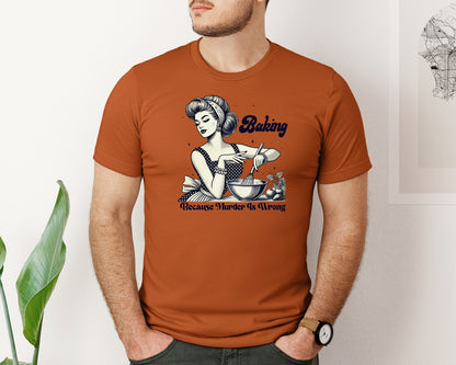 brand:Bella Canvas|color:Autumn|Trendy Vintage Graphic T-Shirt