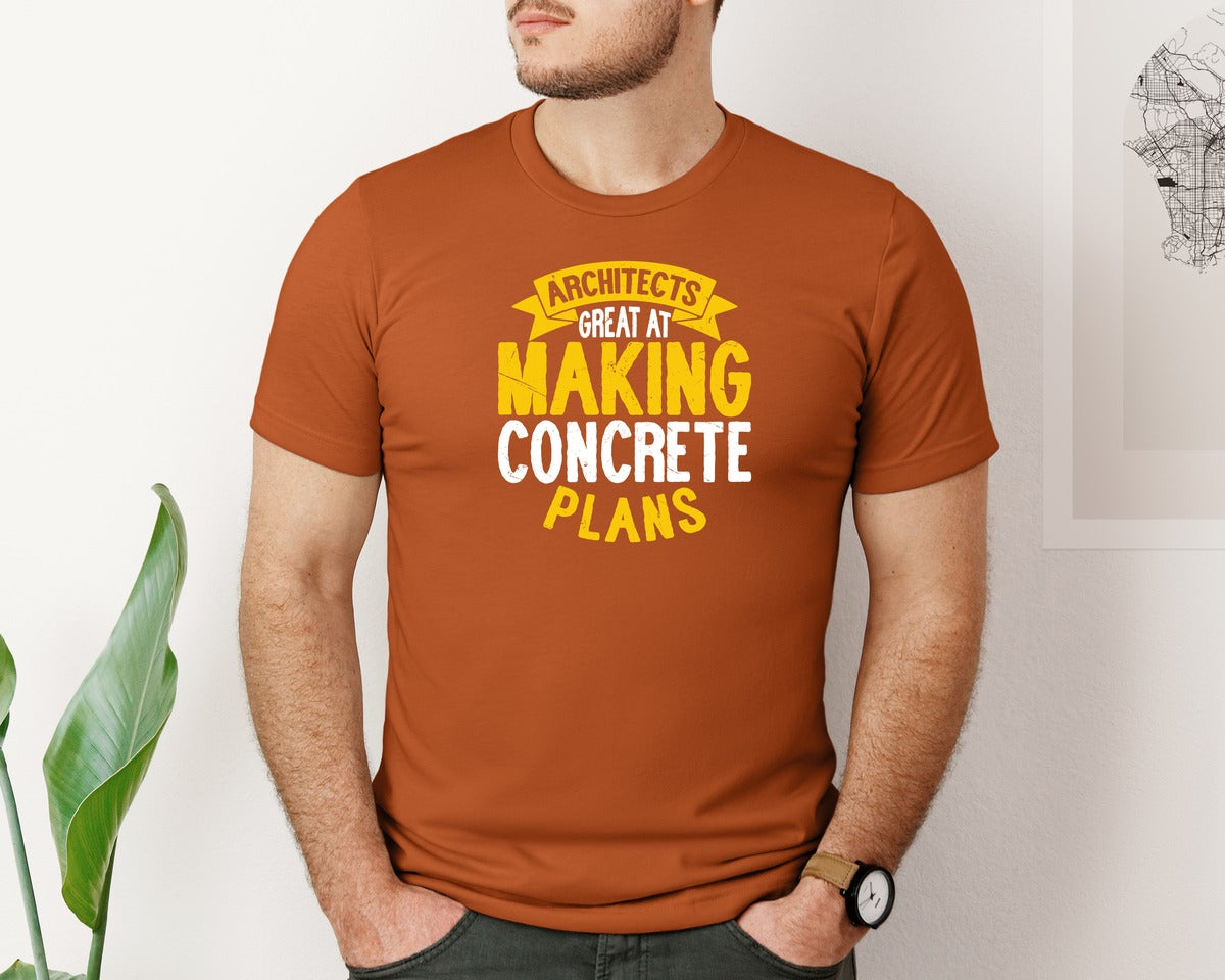 brand:Bella Canvas|color:Autumn|Architect Architecture T Shirt Design 68 Graphic T-Shirt