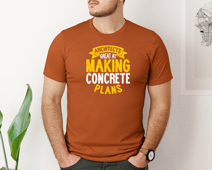 brand:Bella Canvas|color:Autumn|Architect Architecture T Shirt Design 68 Graphic T-Shirt