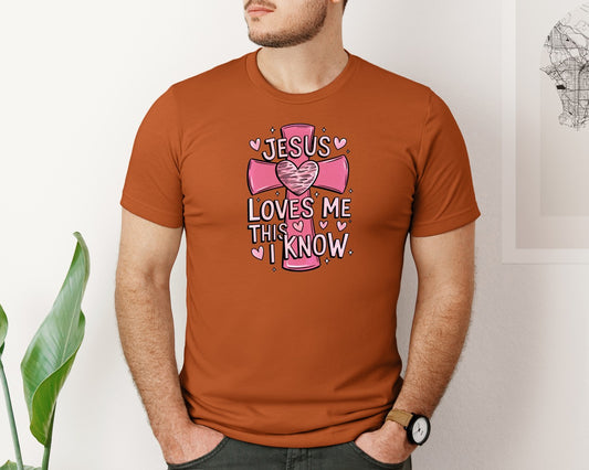 Jesus Loves Me This I Know 10 Graphic T-Shirt