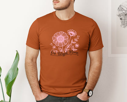 brand:Bella Canvas|color:Autumn|Mothers Day Funny Mom Graphic T-Shirt